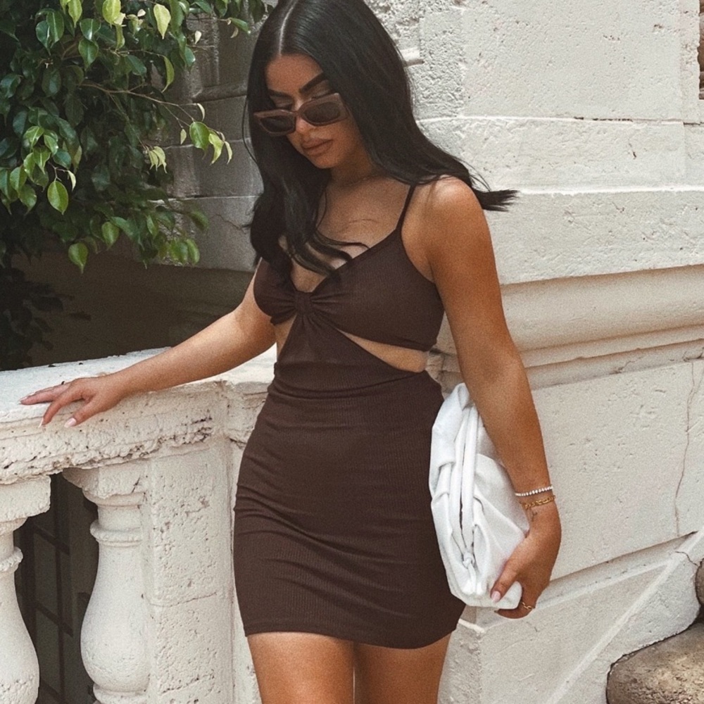 Starlow Chocolate Dress